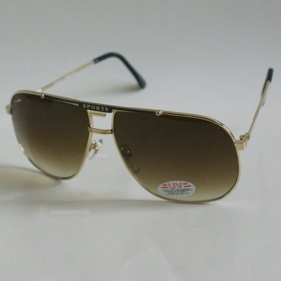 NWT TruVintage Classic"Sports"logo Navigator style gradient smoke lens Sunglass - Picture 2 of 5
